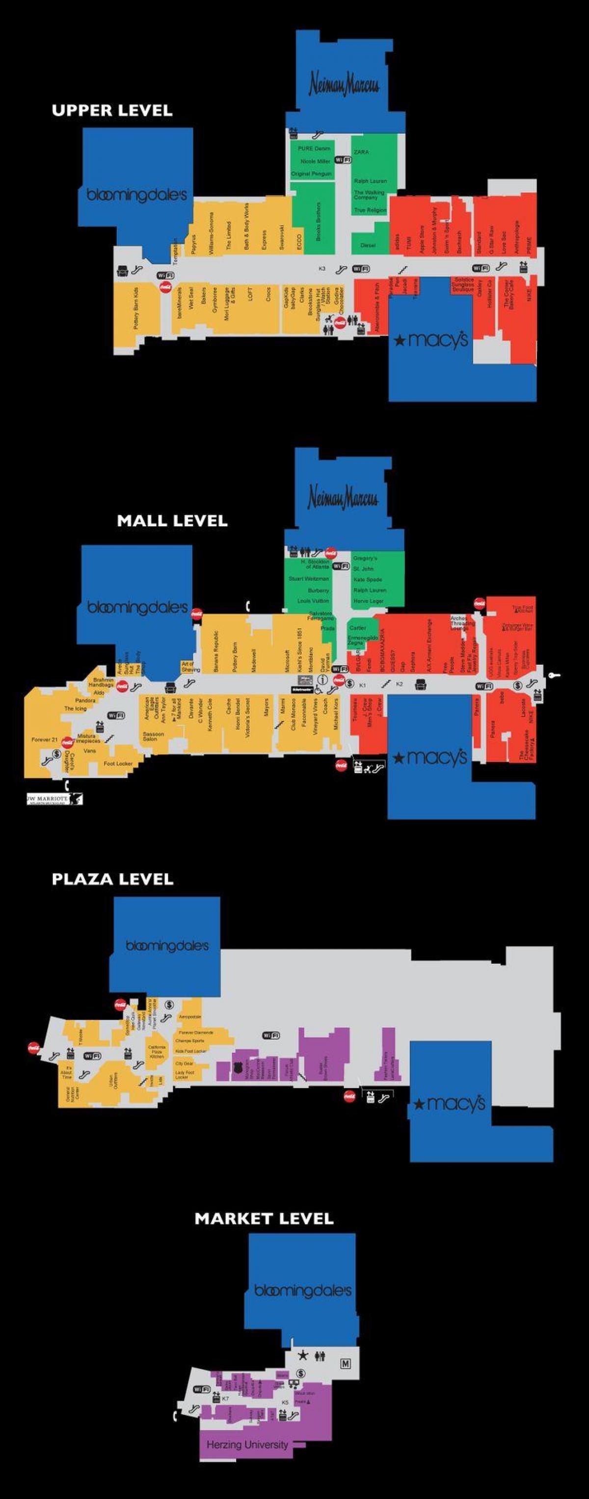 Lenox square mall carte
