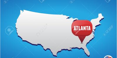 Atlanta, à la carte des états-unis